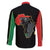 Powerful Panther Africa Family Matching Short Sleeve Bodycon Dress and Hawaiian Shirt Map Africa - Wonder Print Shop