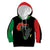Powerful Panther Africa Kid Hoodie Map Africa - Wonder Print Shop