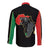 Powerful Panther Africa Long Sleeve Button Shirt Map Africa - Wonder Print Shop
