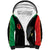 Powerful Panther Africa Sherpa Hoodie Map Africa - Wonder Print Shop