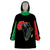 Powerful Panther Africa Wearable Blanket Hoodie Map Africa - Wonder Print Shop