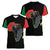 Powerful Panther Africa Women V Neck T Shirt Map Africa - Wonder Print Shop