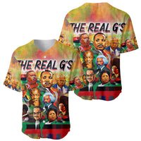 The Real G's Baseball Jersey Civil Rights Leaders - Wonder Print Shop
