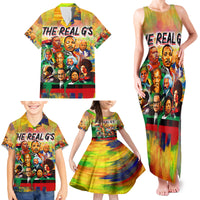 The Real G's Family Matching Tank Maxi Dress and Hawaiian Shirt Civil Rights Leaders - Wonder Print Shop