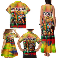 The Real G's Family Matching Tank Maxi Dress and Hawaiian Shirt Civil Rights Leaders - Wonder Print Shop