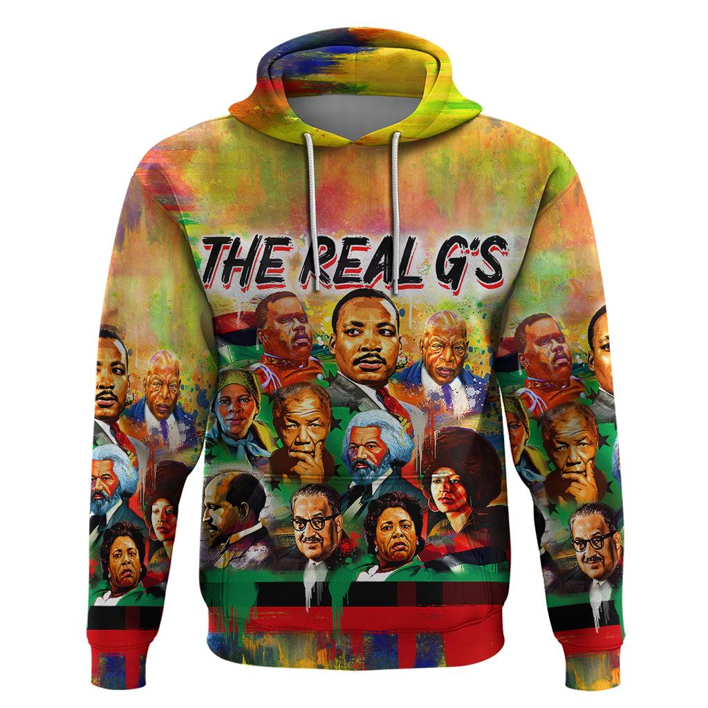 The Real G's Hoodie Civil Rights Leaders - Wonder Print Shop