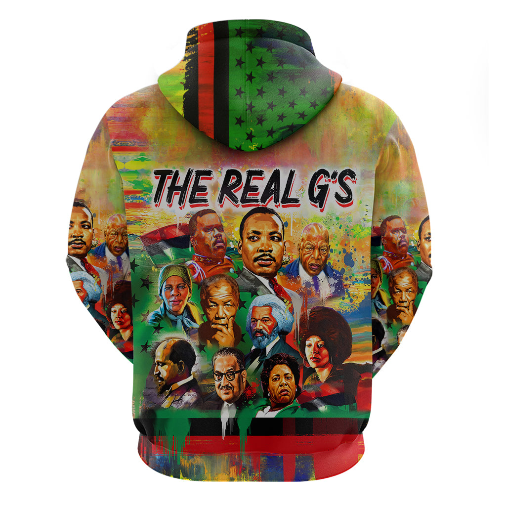 The Real G's Hoodie Civil Rights Leaders - Wonder Print Shop