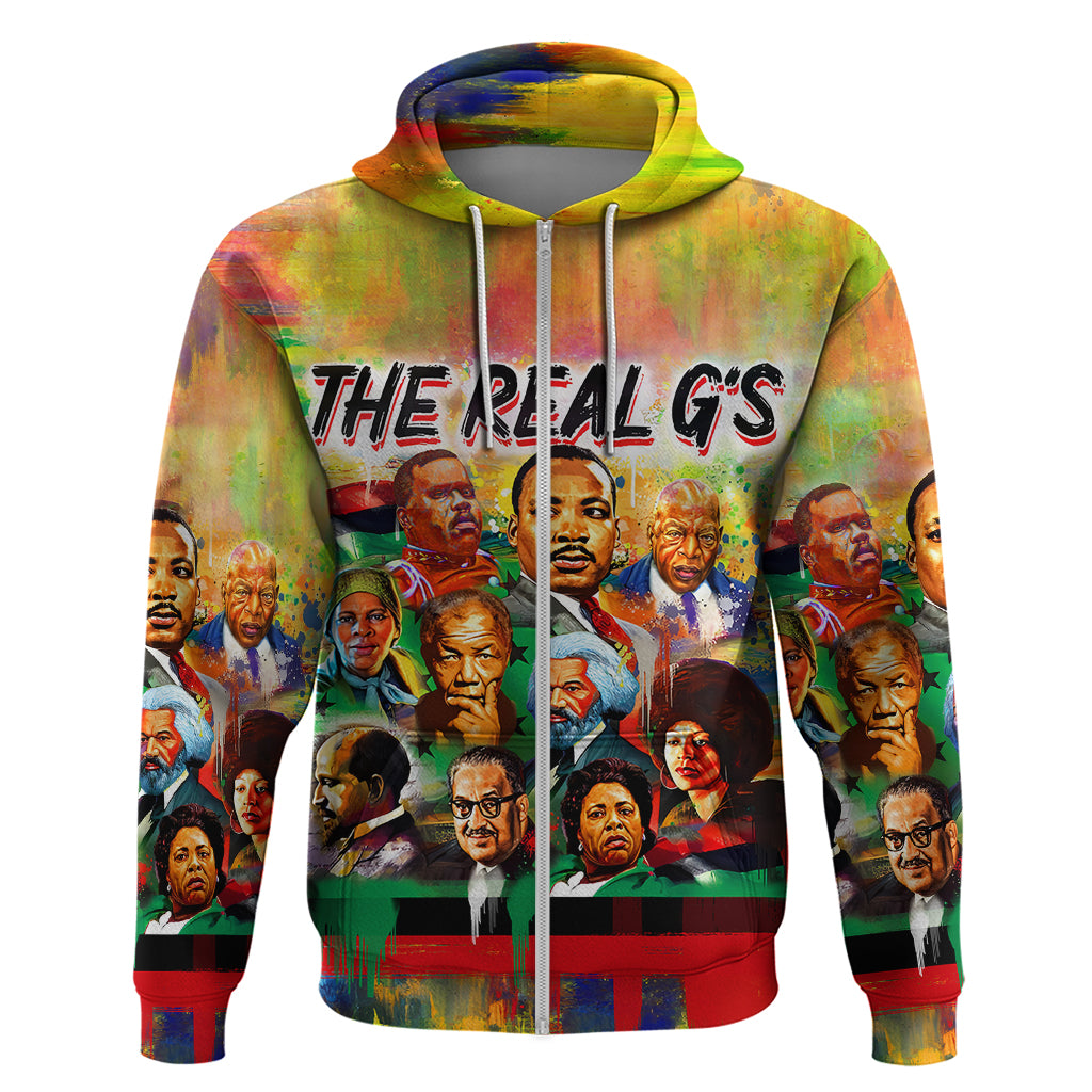 The Real G's Hoodie Civil Rights Leaders - Wonder Print Shop