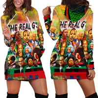 The Real G's Hoodie Dress Civil Rights Leaders - Wonder Print Shop