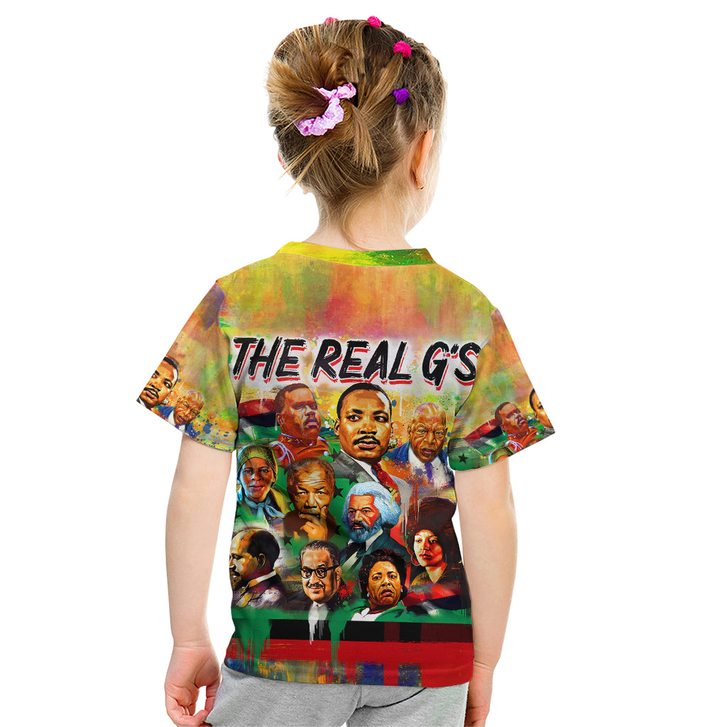 The Real G's Kid T Shirt Civil Rights Leaders - Wonder Print Shop