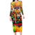 The Real G's Long Sleeve Bodycon Dress Civil Rights Leaders - Wonder Print Shop