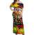 The Real G's Off Shoulder Maxi Dress Civil Rights Leaders - Wonder Print Shop