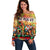 The Real G's Off Shoulder Sweater Civil Rights Leaders - Wonder Print Shop