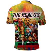 The Real G's Polo Shirt Civil Rights Leaders - Wonder Print Shop