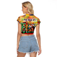 The Real G's Raglan Cropped T Shirt Civil Rights Leaders - Wonder Print Shop