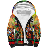 The Real G's Sherpa Hoodie Civil Rights Leaders - Wonder Print Shop