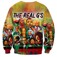 The Real G's Sweatshirt Civil Rights Leaders - Wonder Print Shop