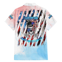 Skull Girl Family Matching Mermaid Dress and Hawaiian Shirt Never Fck Given - Wonder Print Shop