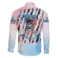 Skull Girl Family Matching Puletasi Dress and Hawaiian Shirt Never Fck Given - Wonder Print Shop