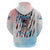 Skull Girl Hoodie Never Fck Given - Wonder Print Shop