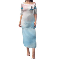 Skull Girl Puletasi Never Fck Given - Wonder Print Shop