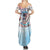 Skull Girl Summer Maxi Dress Never Fck Given - Wonder Print Shop