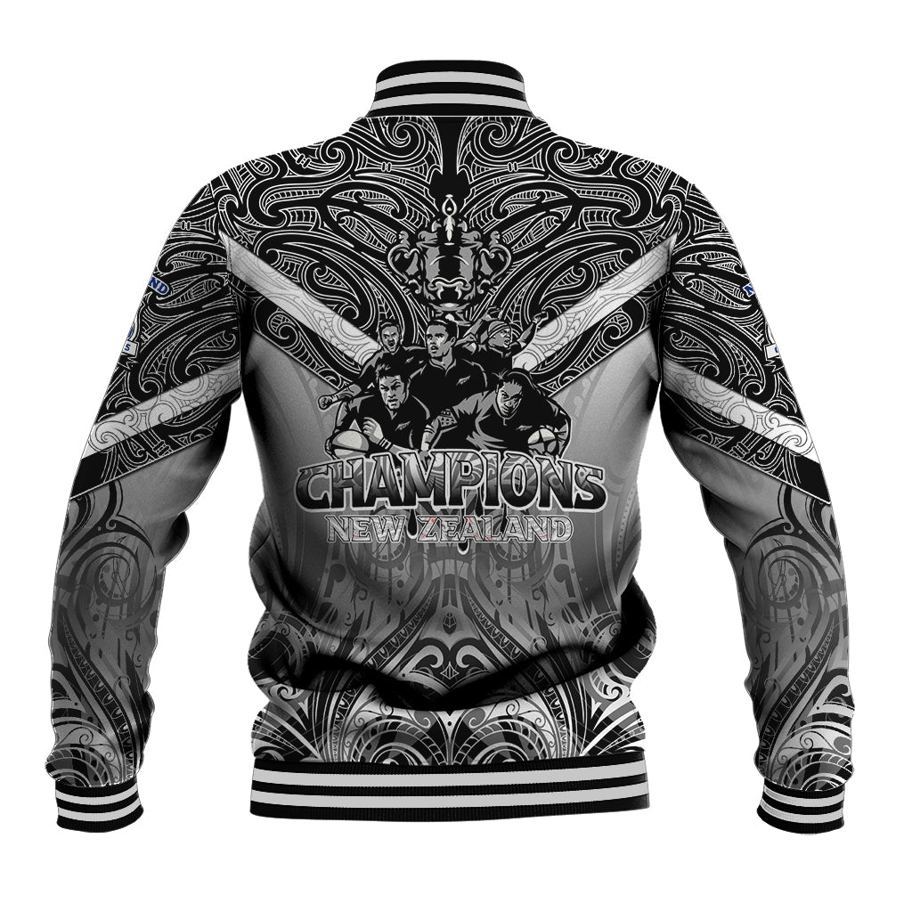 New Zealand Baseball Jacket Rugby Aotearoa Champions - Wonder Print Shop