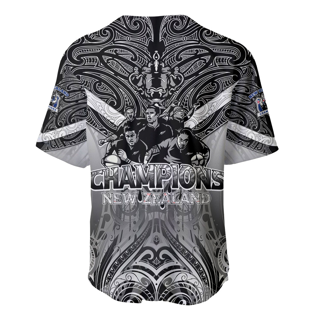 New Zealand Baseball Jersey Rugby Aotearoa Champions - Wonder Print Shop