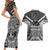 New Zealand Couples Matching Short Sleeve Bodycon Dress and Hawaiian Shirt Rugby Aotearoa Champions - Wonder Print Shop