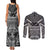 New Zealand Couples Matching Tank Maxi Dress and Long Sleeve Button Shirt Rugby Aotearoa Champions - Wonder Print Shop