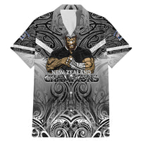 New Zealand Family Matching Mermaid Dress and Hawaiian Shirt Rugby Aotearoa Champions - Wonder Print Shop
