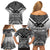 New Zealand Family Matching Off Shoulder Short Dress and Hawaiian Shirt Rugby Aotearoa Champions - Wonder Print Shop
