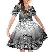 New Zealand Family Matching Puletasi Dress and Hawaiian Shirt Rugby Aotearoa Champions - Wonder Print Shop