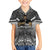 New Zealand Family Matching Short Sleeve Bodycon Dress and Hawaiian Shirt Rugby Aotearoa Champions - Wonder Print Shop