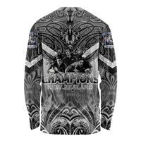 New Zealand Long Sleeve Shirt Rugby Aotearoa Champions - Wonder Print Shop