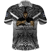 New Zealand Polo Shirt Rugby Aotearoa Champions - Wonder Print Shop