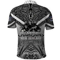 New Zealand Polo Shirt Rugby Aotearoa Champions - Wonder Print Shop