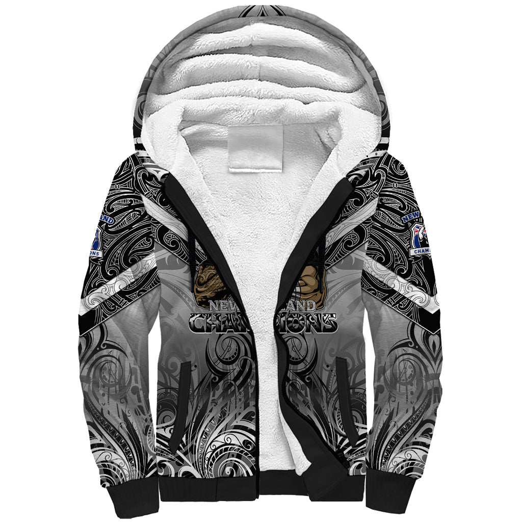New Zealand Sherpa Hoodie Rugby Aotearoa Champions - Wonder Print Shop