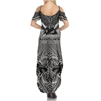 New Zealand Summer Maxi Dress Rugby Aotearoa Champions - Wonder Print Shop