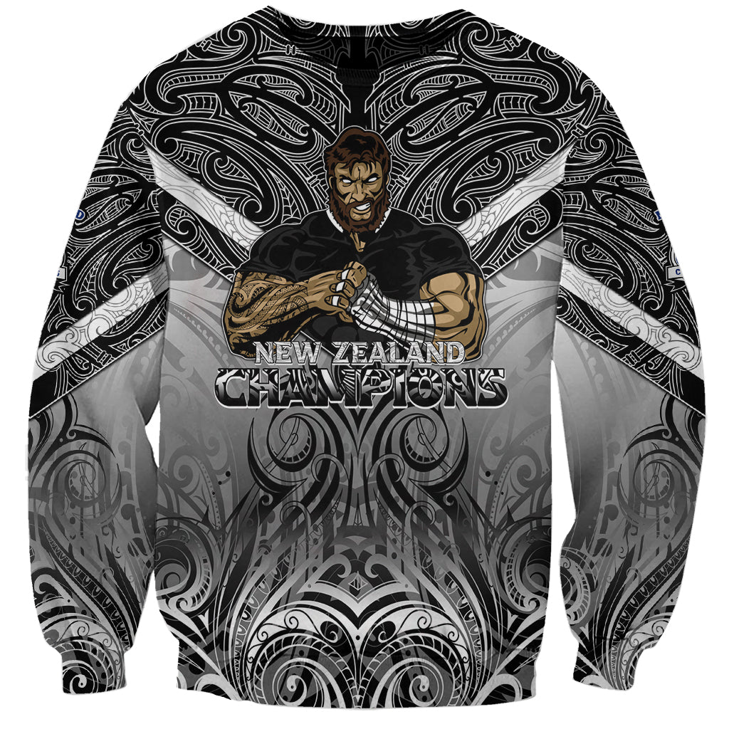 New Zealand Sweatshirt Rugby Aotearoa Champions - Wonder Print Shop