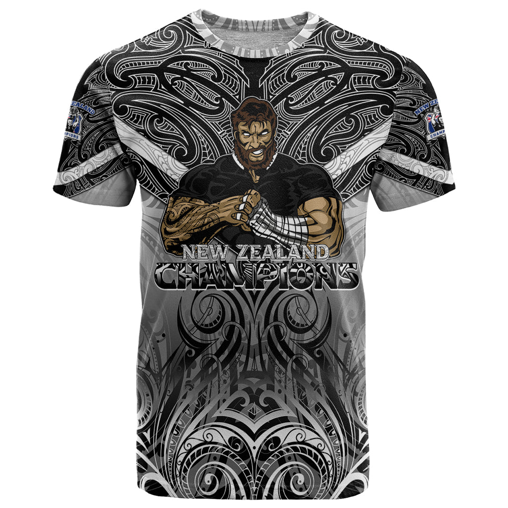 New Zealand T Shirt Rugby Aotearoa Champions - Wonder Print Shop