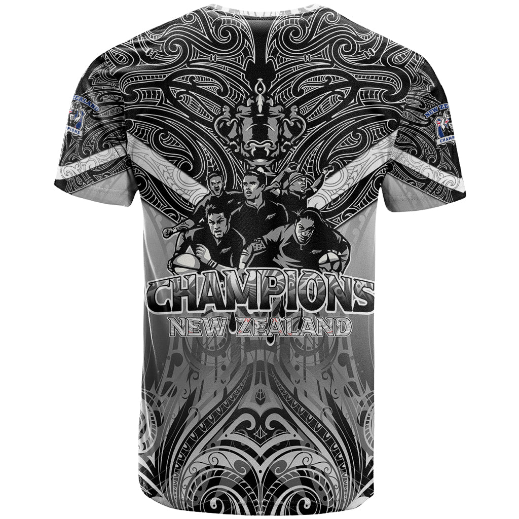 New Zealand T Shirt Rugby Aotearoa Champions - Wonder Print Shop