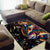 Peacock Bass Fishing Area Rug Waves Art