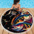 Peacock Bass Fishing Beach Blanket Waves Art