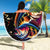 Peacock Bass Fishing Beach Blanket Waves Art