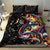 Peacock Bass Fishing Bedding Set Waves Art