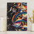 Peacock Bass Fishing Canvas Wall Art Waves Art