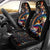 Peacock Bass Fishing Car Seat Cover Waves Art