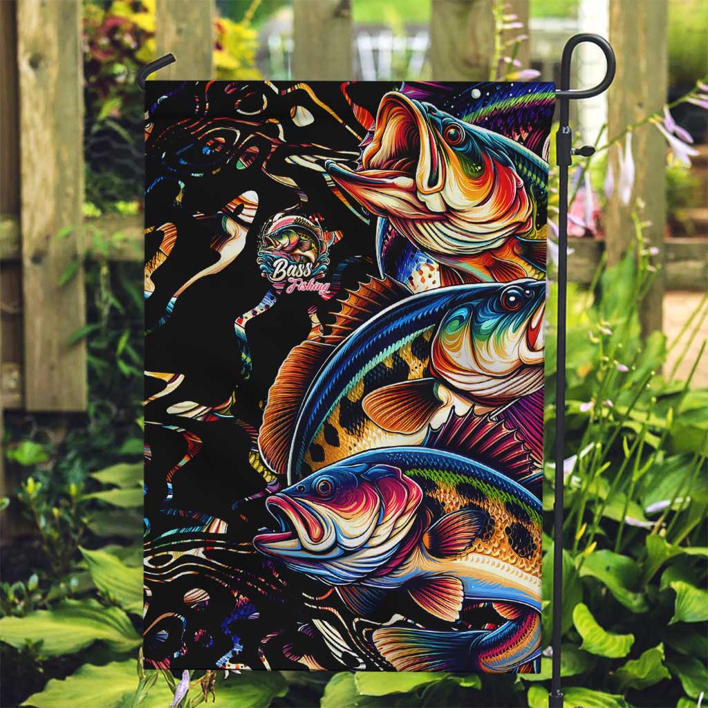 Peacock Bass Fishing Garden Flag Waves Art
