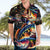 Peacock Bass Fishing Hawaiian Shirt Waves Art